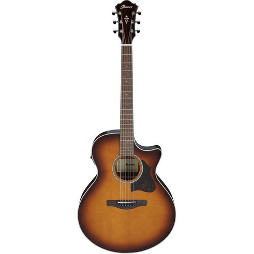 Ibanez AE160 Vintage Mahogany Sunburst High Gloss Acoustic Guitar