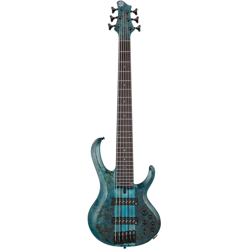 Ibanez BTB946 Cosmic Blue Low Gloss 6 String Electric Bass