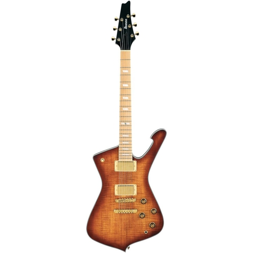 Ibanez IC420MFM Caramel Burst Low Gloss Electric Guitar
