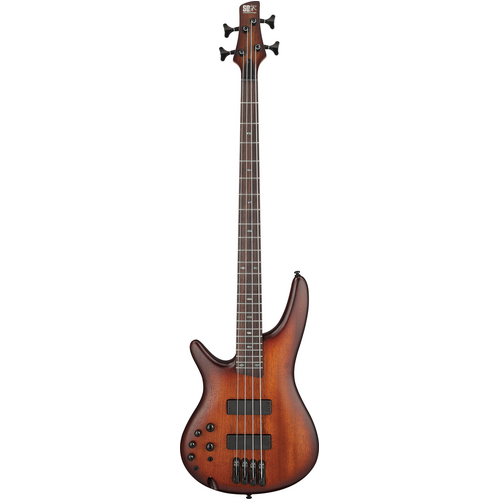 Ibanez SR500AL Mahogany Brown Burst Low Gloss Left Handed Electric Bass
