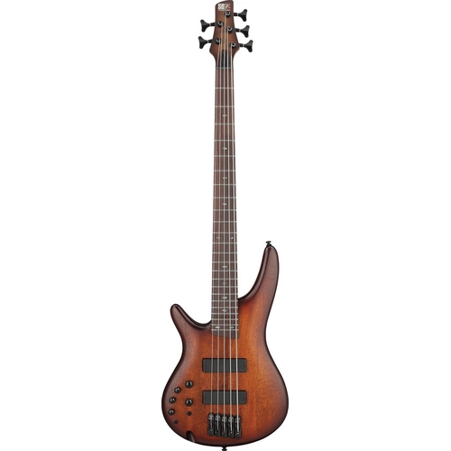 Ibanez SR505AL Mahogany Brown Burst Low Gloss Left Handed Electric Bass