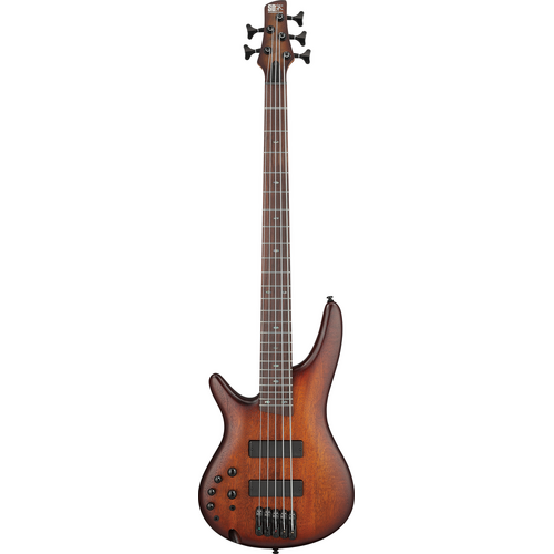 Ibanez SR505AL Mahogany Brown Burst Low Gloss Left Handed Electric Bass