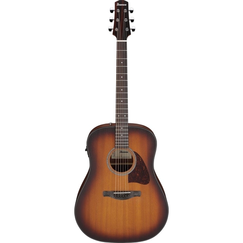 Ibanez AAD54E Open Pore Mahogany Sunburst Acoustic Guitar
