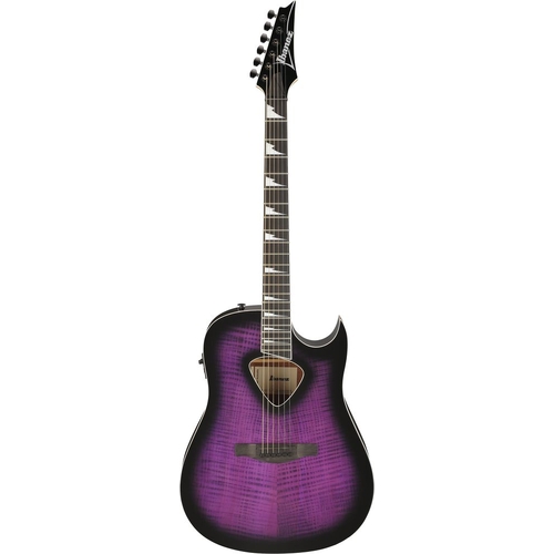Ibanez ALT50FA Transparent Violet Sunburst High Gloss Acoustic Guitar