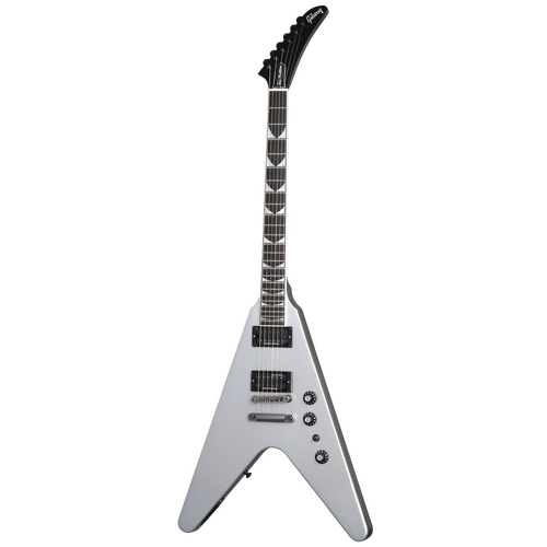 Gibson Dave Mustaine Flying V EXP in Silver Metallic