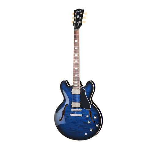Gibson ES-335 Custom Colour Figured Deep Ocean Burst