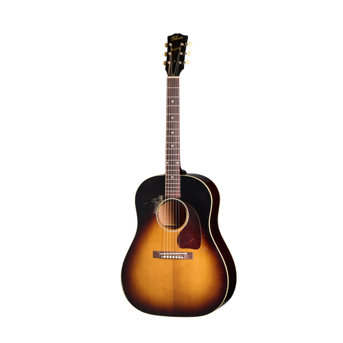 Gibson 1942 Banner J-45 Heavy Aged Vintage Sunburst Acoustic Guitar