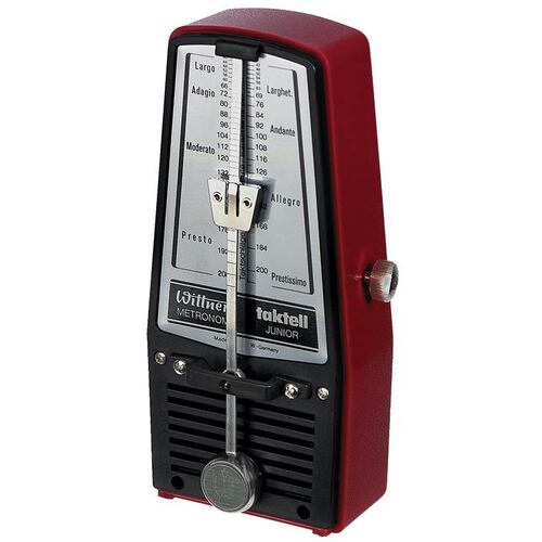 Wittner Taktell Junior Series Metronome in Ruby Colour