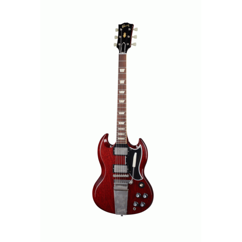 The Gibson 1964 SG Standard With Maestro Vibrola Cherry Red Ultra Light Aged