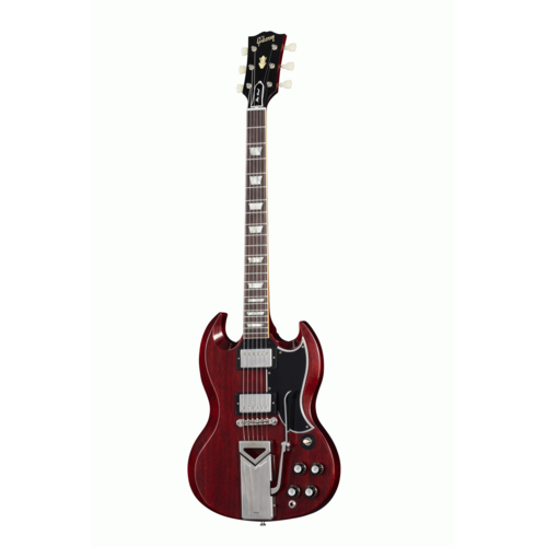 Gibson 60th Anniversary 1961 Les Paul SG Standard With Sideways Vibrola in Cherry Red