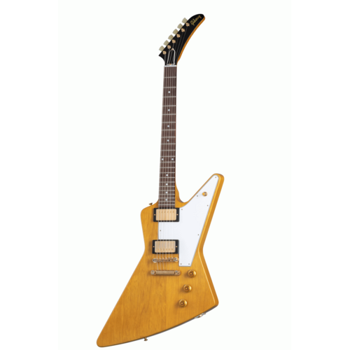 Gibson 1958 Korina Explorer Reissue (White Pickguard) in Natural