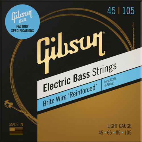 GIBSON LNG SCL Brite Wire EL Bass Strings 4String RWND LT
