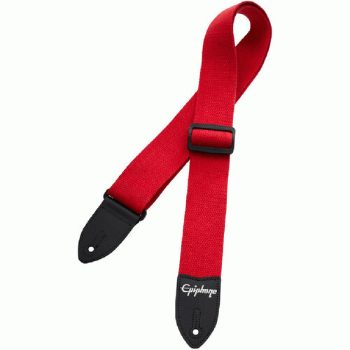 Epiphone Cotton Guitar Strap in Red