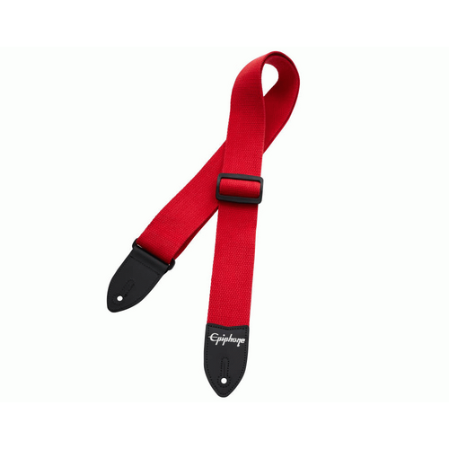 Epiphone Cotton GTR Strap Red