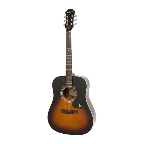 The Epiphone DR-100 Acoustic Guitar Vintage Sunburst