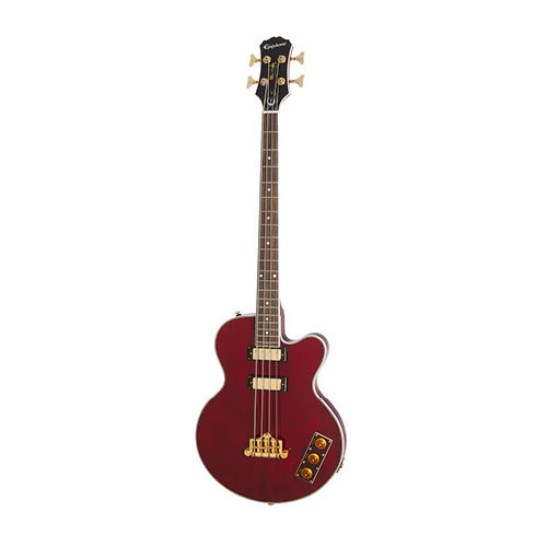 The Epiphone Allen Woody Limited Edition Rumblekat Bass Wine Red