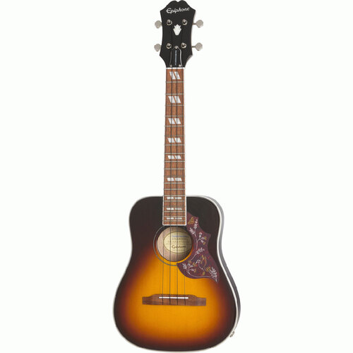 Epiphone Hummingbird AC/EL Tenor Ukulele Tobacco Sunburst