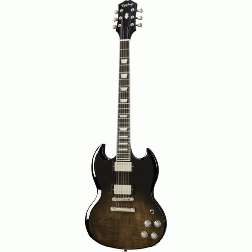 Epiphone SG Modern Electric Guitar Figured Trans Black Fade