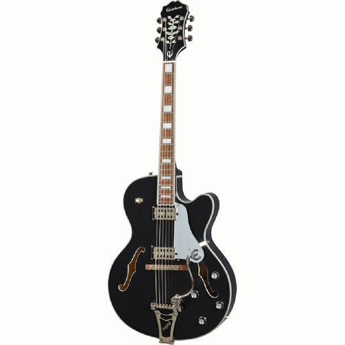 Epiphone Emperor Swingster Electric Guitar Black Aged Gloss