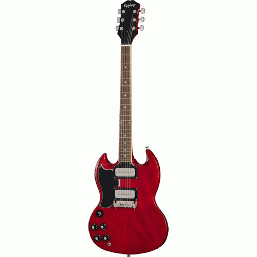 Epiphone Tony Iommi SG Special Left Handed Electric Guitar Vintage Cherry in Case