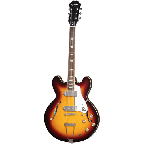 Epiphone Casino Electric Guitar Vintage Sunburst in Premium Gig Bag