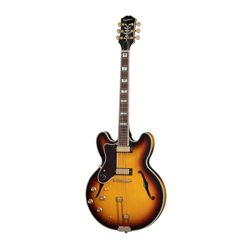 Epiphone Sheraton Frequensator Vintage Sunburst - Left Handed