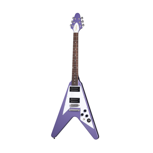 Epiphone Kirk Hammett 1979 Flying V Purple Metallic Including Hard case