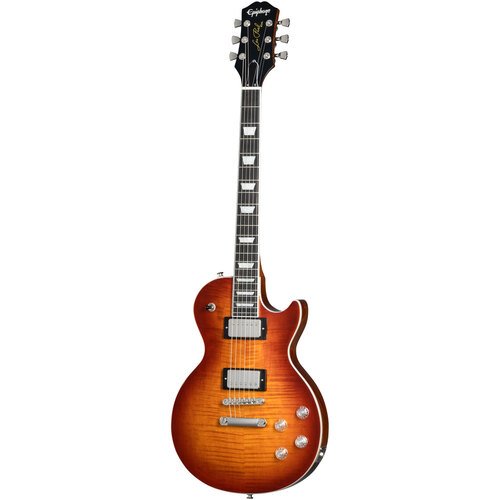Epiphone Les Paul Modern Electric Guitar Figured Mojave Burst in Premium Gig Bag