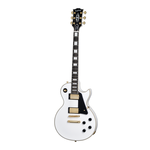 Epiphone Les Paul Custom Inc Hard Case Alpine White