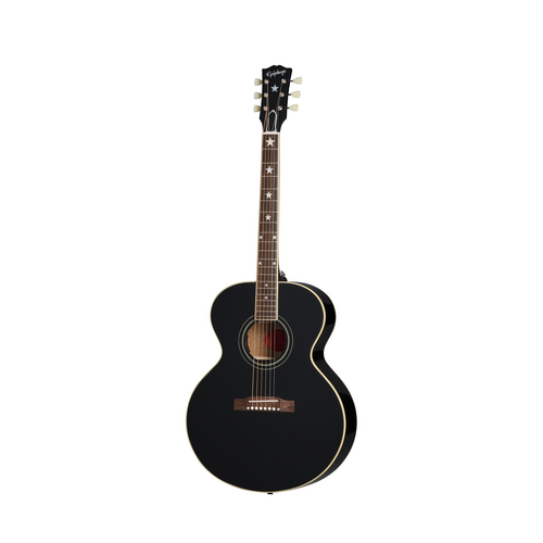 Epiphone J-180 LS Inc Hard Case Ebony