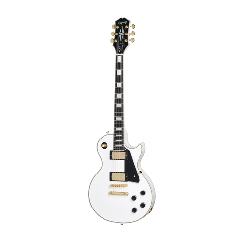 Epiphone Les Paul Custom Alpine White Including Premium Gig Bag