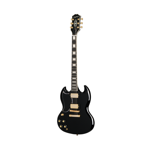 Epiphone SG Custom Ebony Left Handed Including Premium Gig Bag