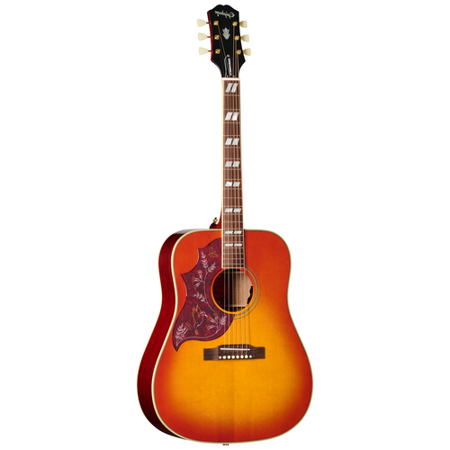Epiphone Hummingbird Standard Cherry Sunburst Left Handed Acoustic Guitar
