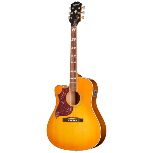 Epiphone Hummingbird Studio EC Heritage Cherry Sunburst Left handed