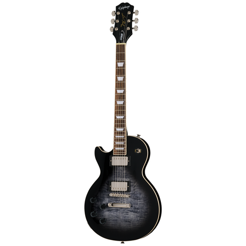 Epiphone Les Paul Tribute, Transparent Ebony Burst Left Handed