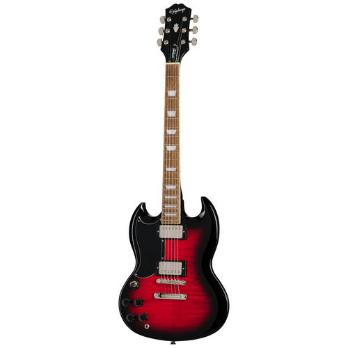 Epiphone SG Tribute, Cherry Burst Left Handed