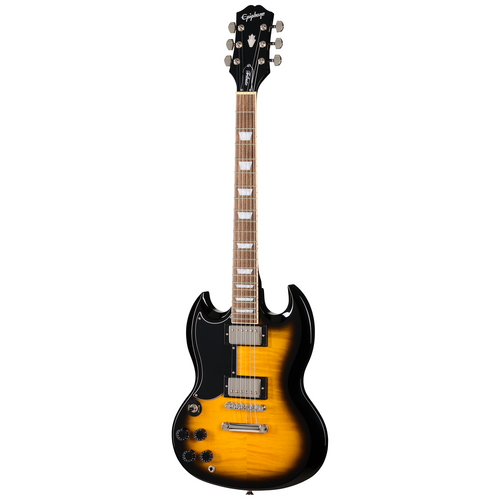 Epiphone SG Tribute, Vintage Sunburst Left Handed