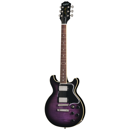Epiphone Les Paul Special Double Cut Figured Purple Burst Electric Guitar