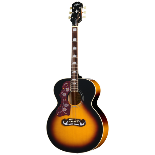 Epiphone J-200 Studio Vintage Sunburst Left Handed