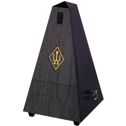 Wittner 855 Series Metronome with Bell in Black Grain Finish