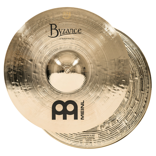 Hi Hats: Byzance Brilliant, Medium, 14"