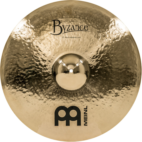 Crash: Byzance Brilliant, Heavy Hammered, 22"
