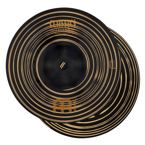Hi Hats: Classics Custom Dark Micro Stack, 8"