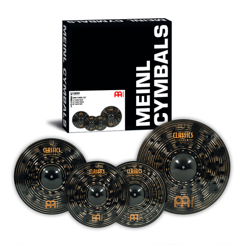 Cymbal Pack: Classics Custom Dark, 14",16",20"