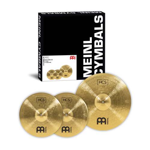 Cymbal Pack: HCS, 14" Hi-Hats, 18" Crash-Ride