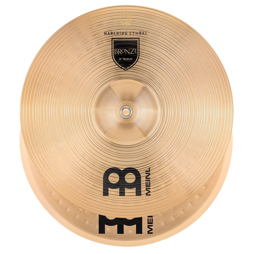 Marching Cymbals Pair: Student Range Bronze, 14"