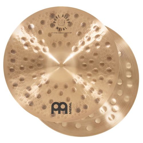 Hi Hats: Pure Alloy, Extra Hammered, 15"