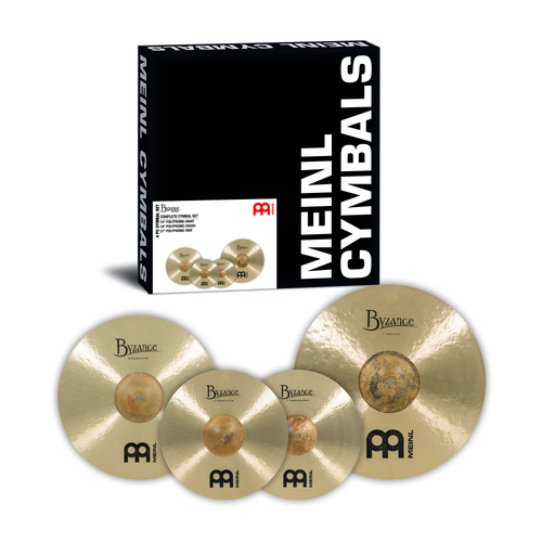 Cymbal Pack: Byzance Traditional, 15, 18, 21 Poly