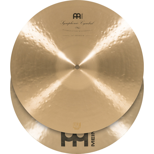 Hand Cymbals: Symphonic, Pair, Medium, 16"