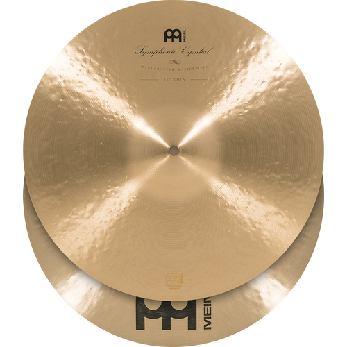 Hand Cymbals: Symphonic, Pair, Thin, 16"